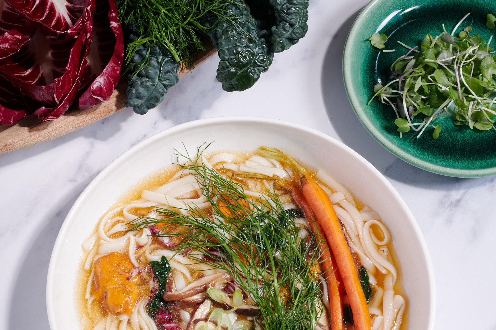 Bright + Brilliant Healing Noodle Soup