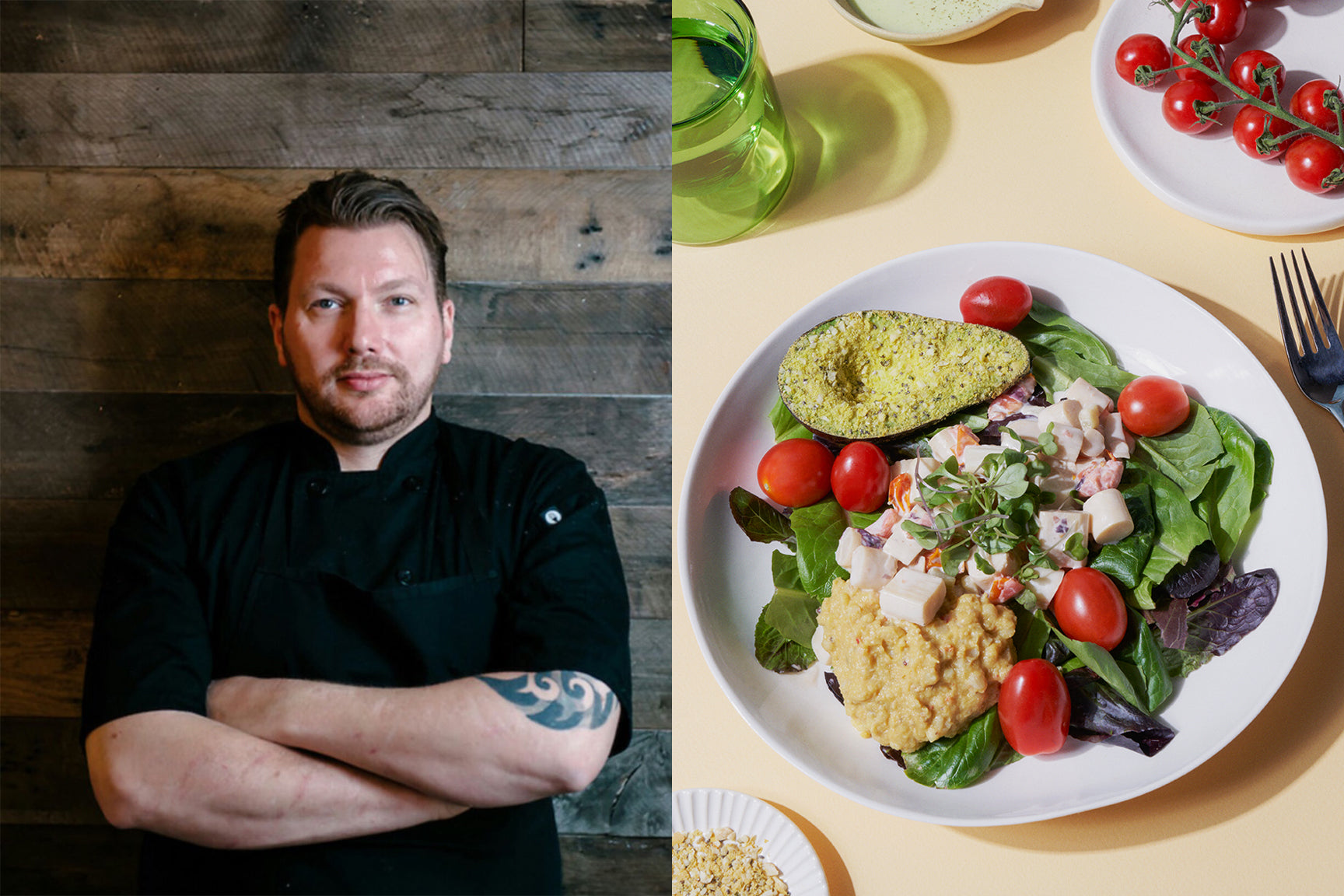 CHEF PHILIPPE CORBET’S WOOD FIRE-ROASTED HEIRLOOM CAULIFLOWER