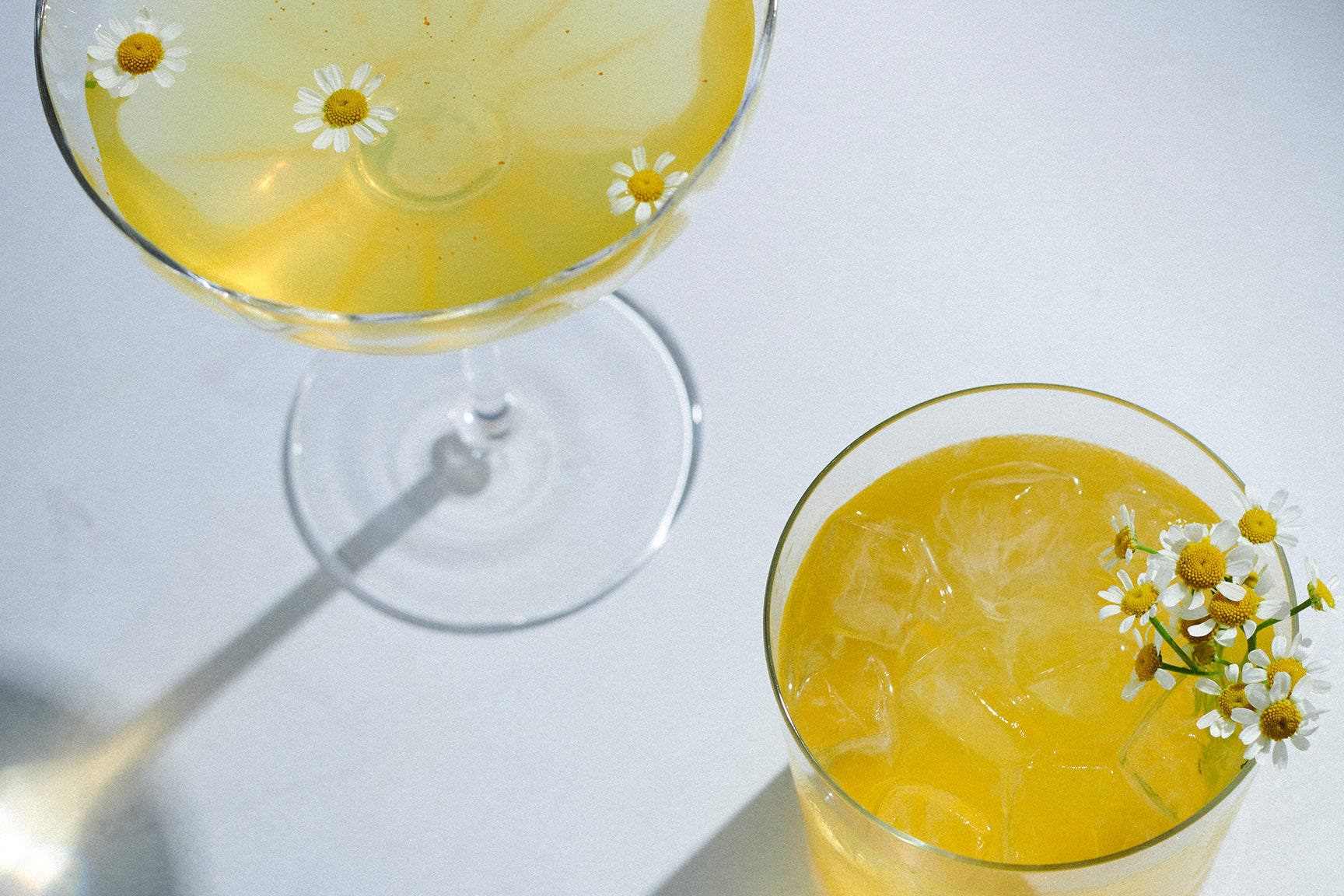 The Chamomile Ginger Mocktail