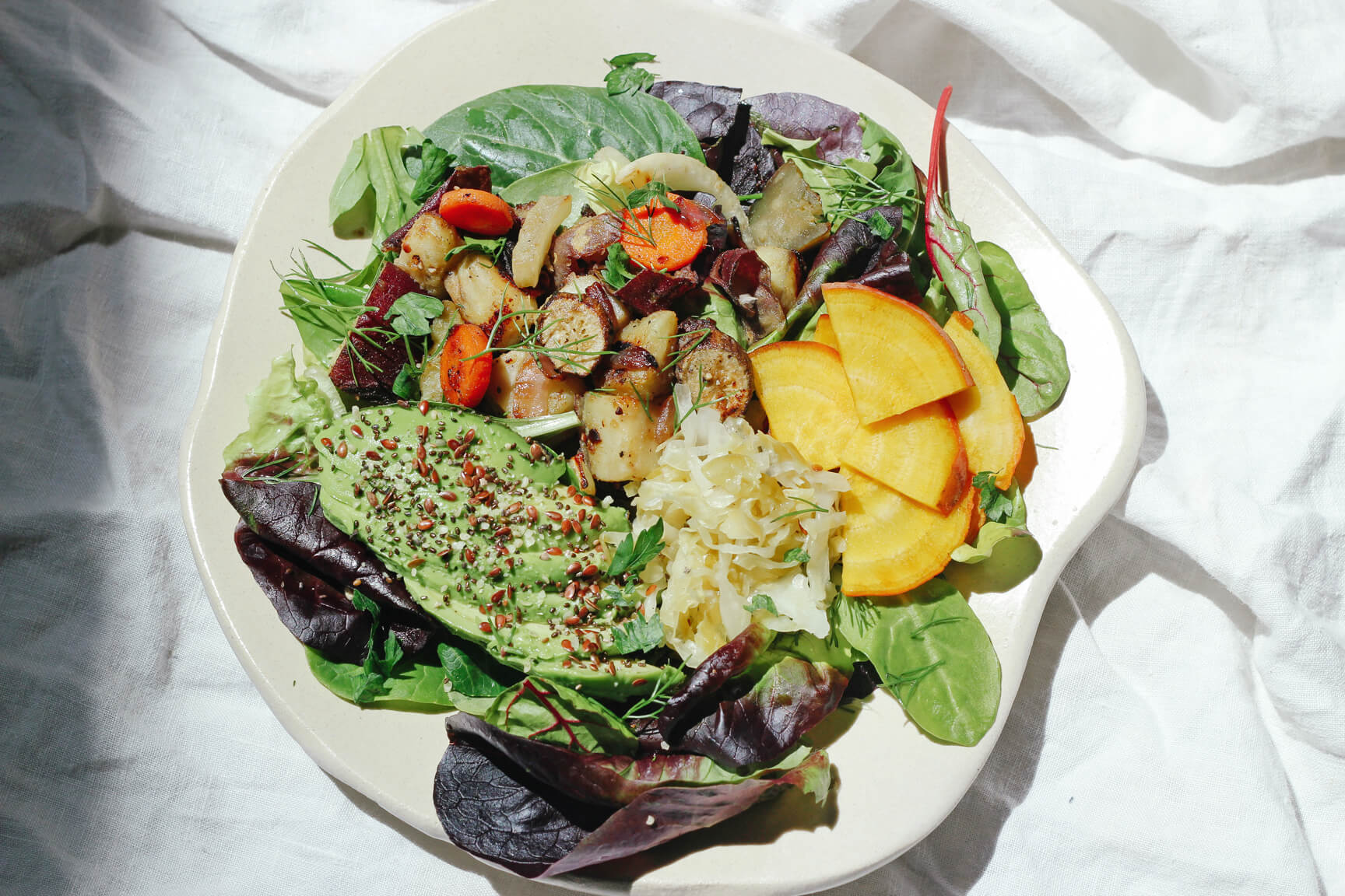 Herbaceous Sweet Potato Hash