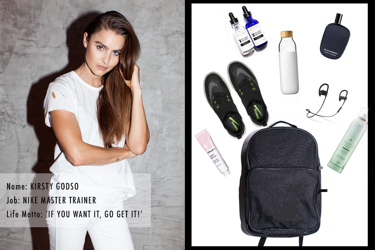 Gym Bag Essentials: Kirsty Godso, Nike Master Trainer
