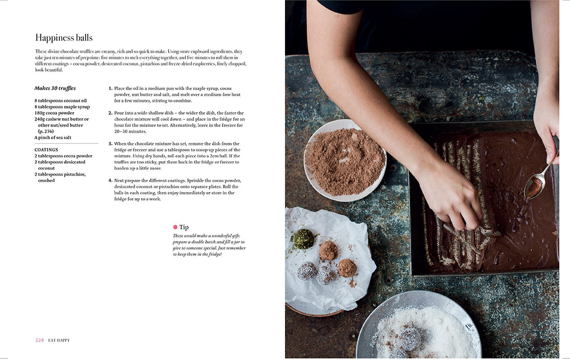 Melissa Hemsley's "Happiness Balls"