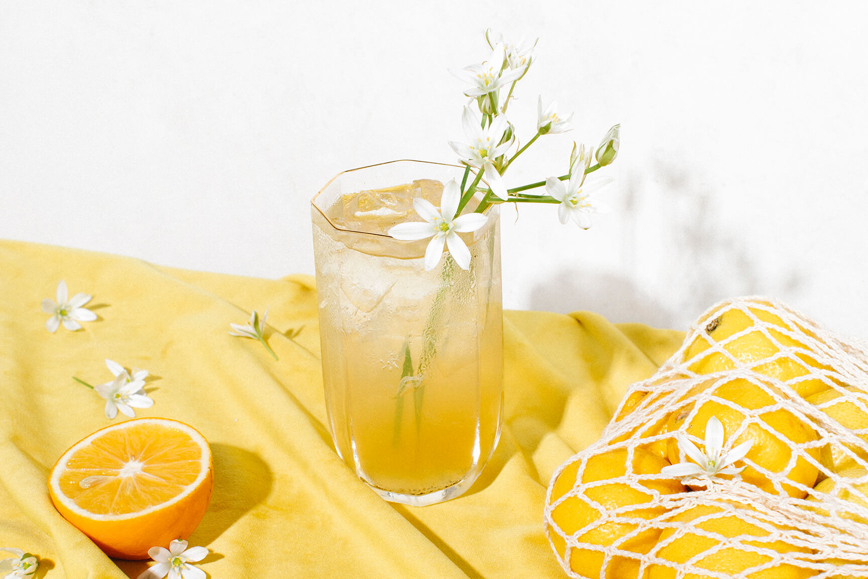 Vanilla + Meyer Lemon Gin and Tonic