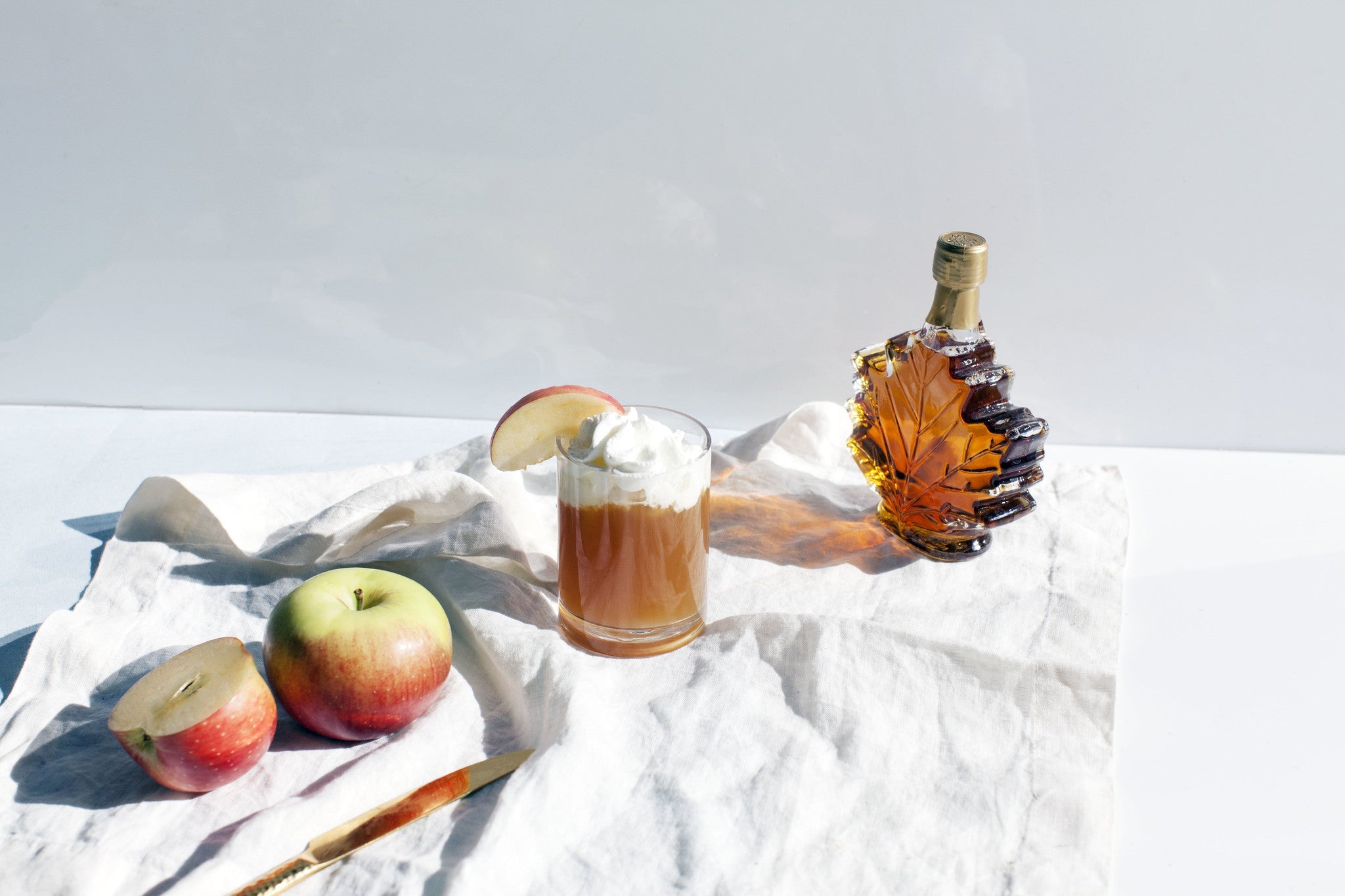 Rum-Spiked Orchard Apple Cider