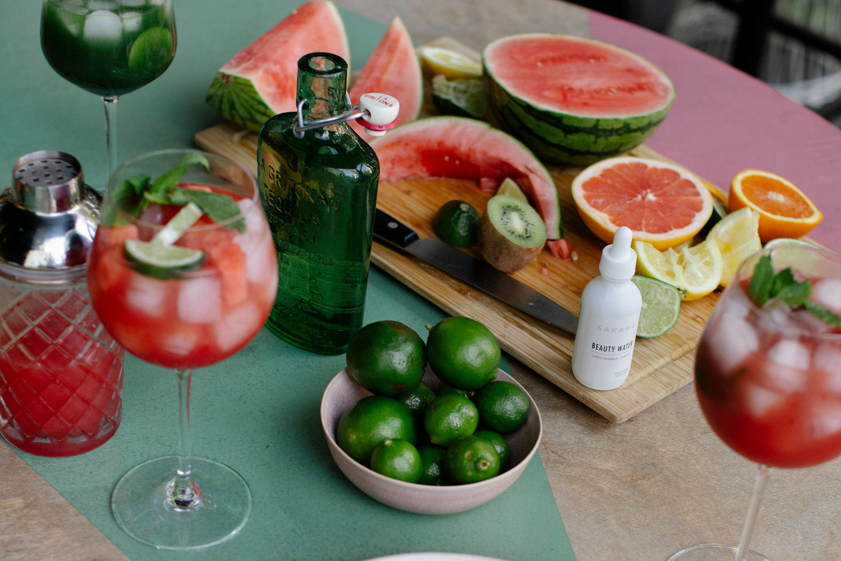 Sparkling Watermelon Margarita